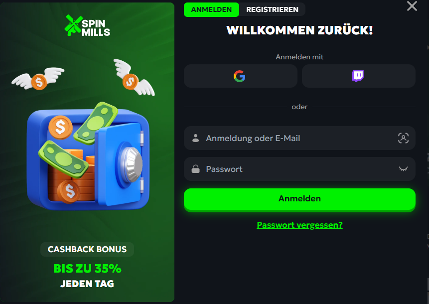 slotmills casino login